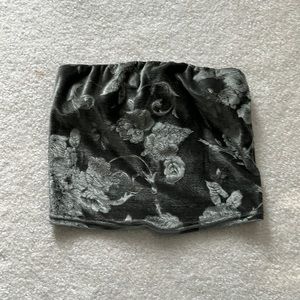 Urban Outfitters Velvet Tube Top